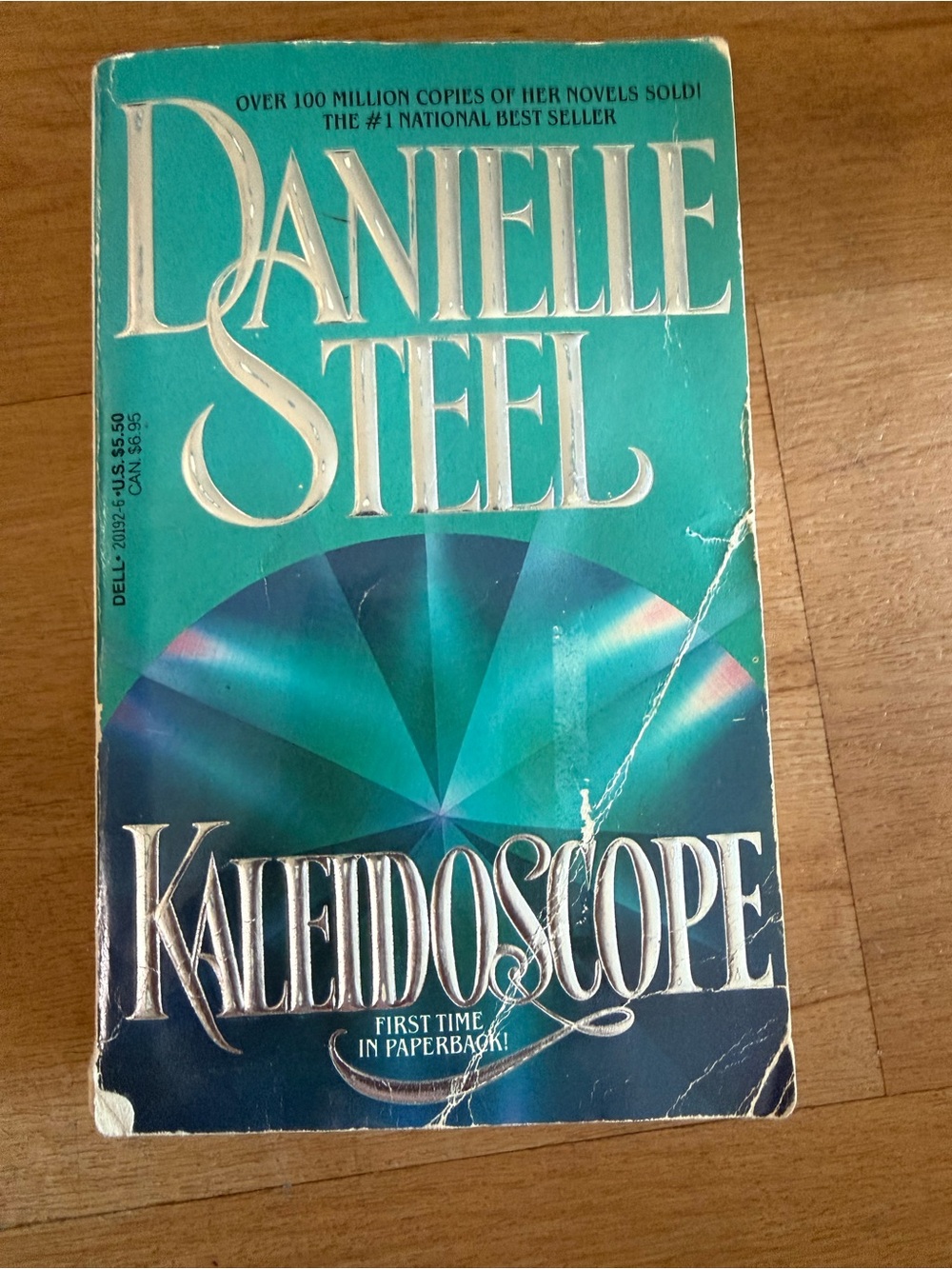 📚3 for $12📚Danielle Steel Kaleidoscope — Teal & Dark Teal Paperback